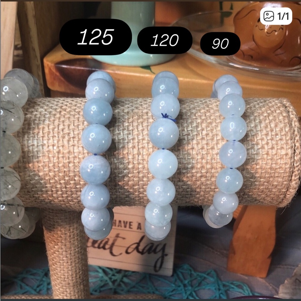 💎The 90 Aquamarine Bracelet 💎